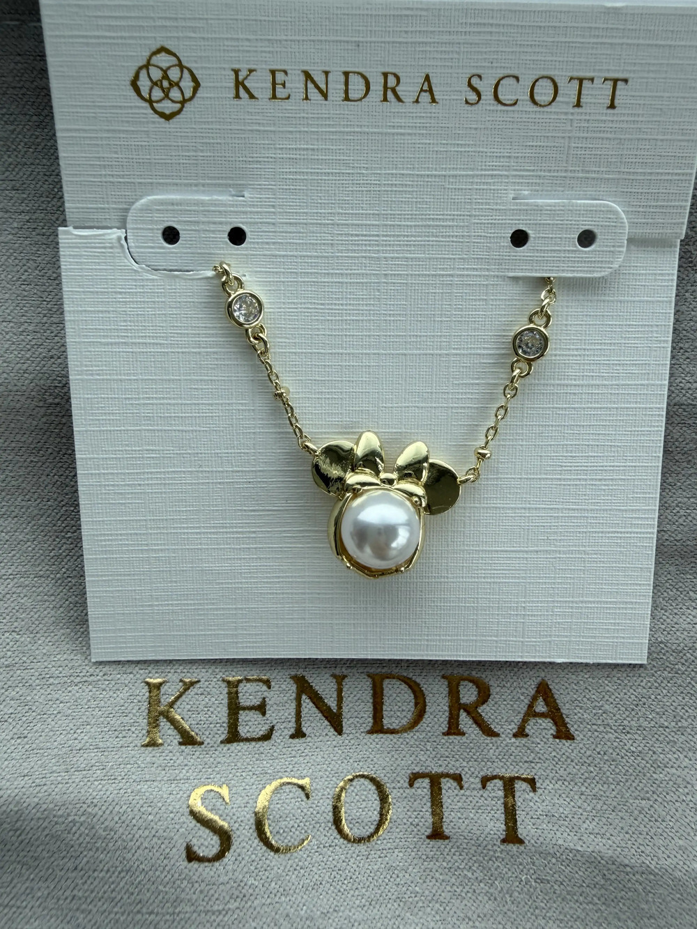 Kendra Scott The Pumpkin Necklace Ivory Mother Of Pearl